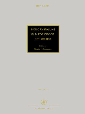 cover image of Non-Crystalline Films for Device Structures